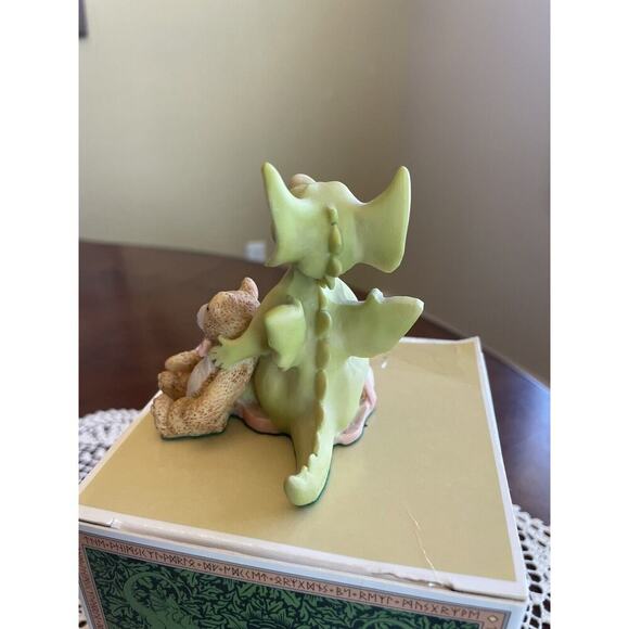 Whimsical World of Pocket Dragons “Drowsy Dragon” 1989 Figurine Real Musgrave - Picture 5 of 9